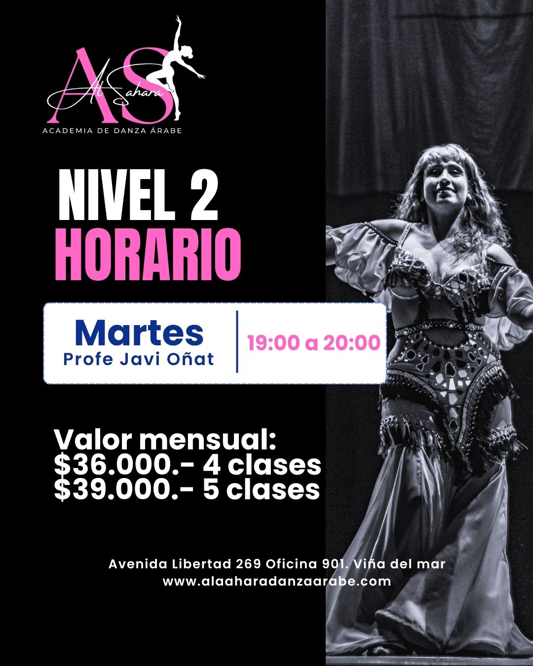 Nivel 2 - Nivel Básico Danza Árabe