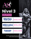 Nivel 3 - Nivel intermedio Danza Árabe