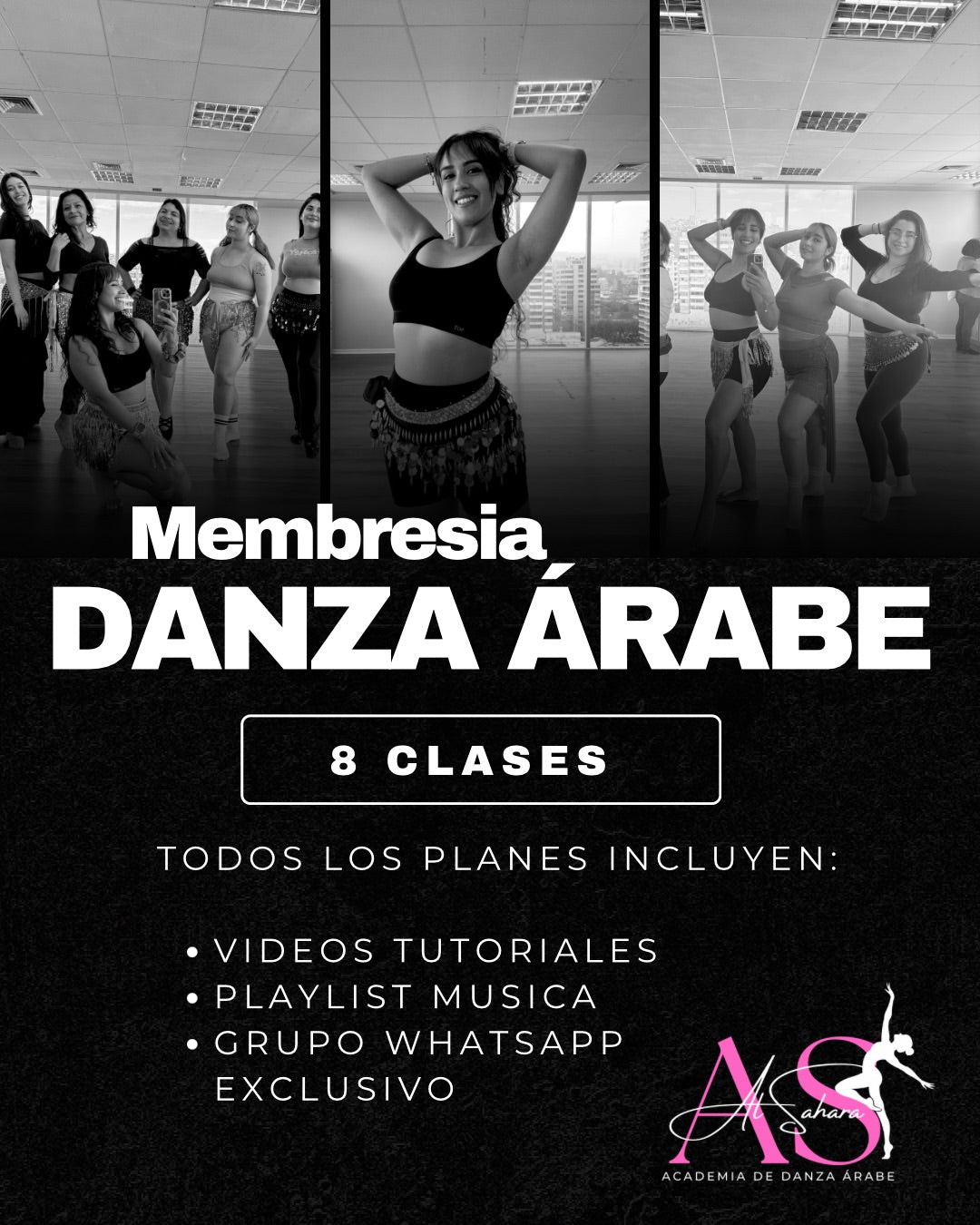 Curso Nivel 1 – Iniciación en Danza Árabe 8 clases